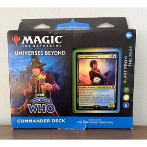 Magic The Gathering Universe Beyond Doctor Who Commander Deck The 4th Doctor NEW
